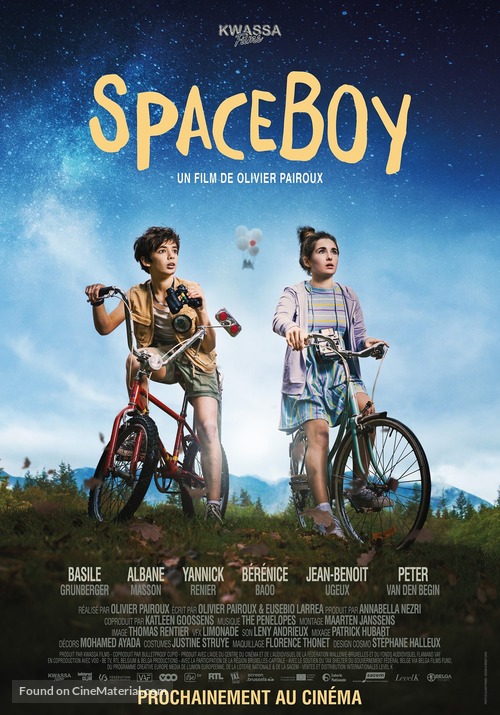 SpaceBoy - Belgian Movie Poster