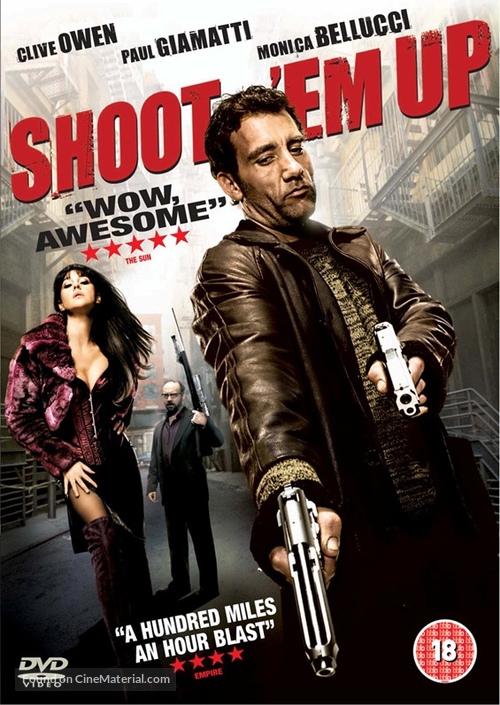 Shoot &#039;Em Up - British poster