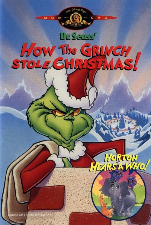 How the Grinch Stole Christmas! - DVD movie cover