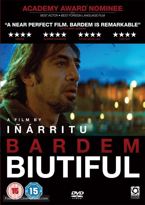 Biutiful - British DVD movie cover
