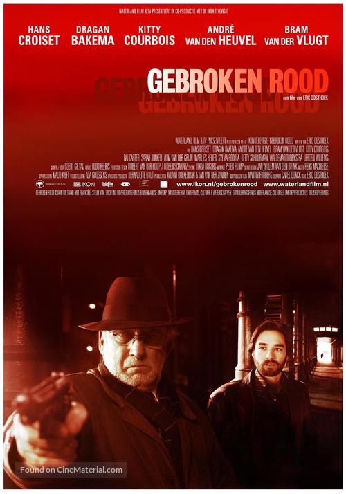 Gebroken rood - Dutch Movie Poster