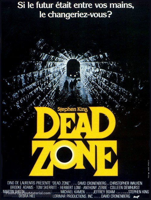 The Dead Zone - French Movie Poster