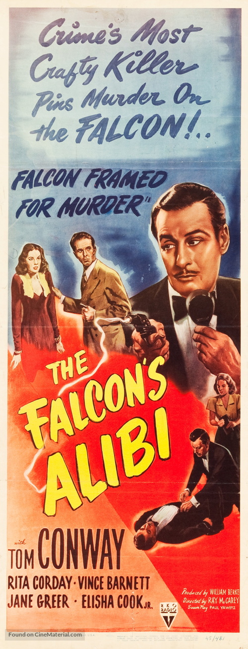 The Falcon&#039;s Alibi - Movie Poster