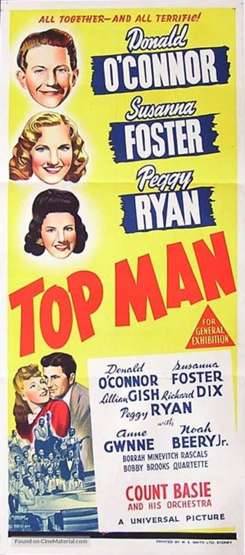 Top Man - Australian Movie Poster