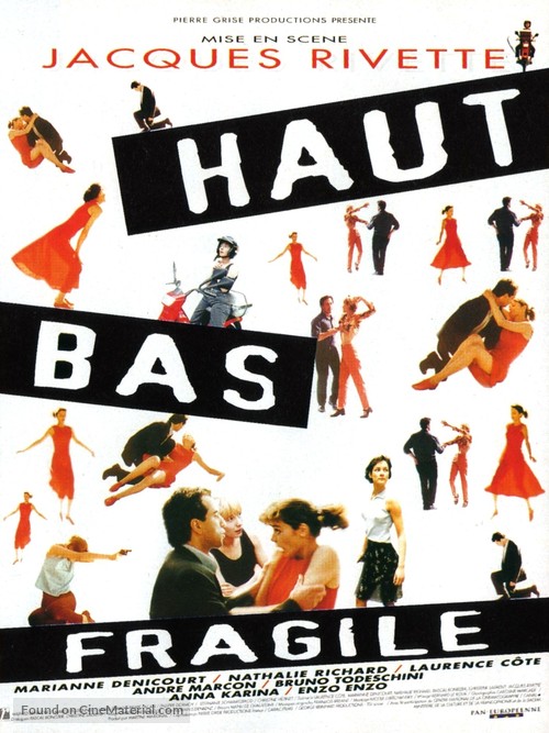 Haut bas fragile - French Movie Poster