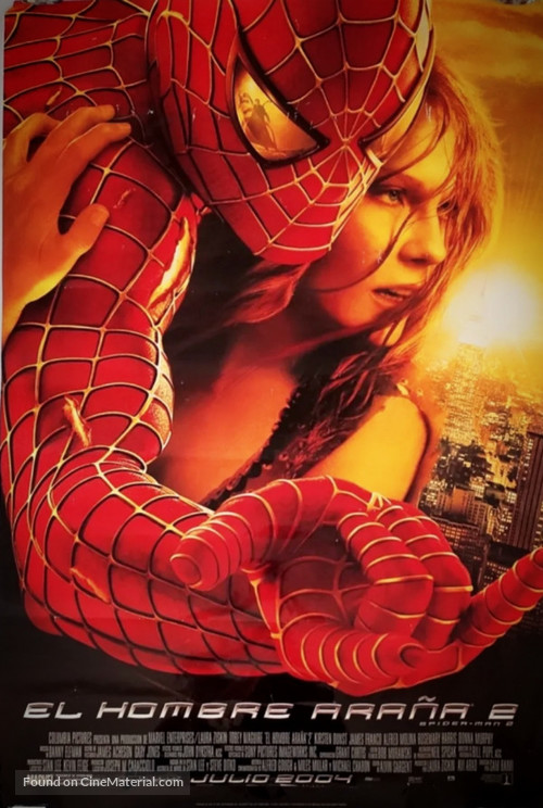 Spider-Man 2 - Mexican Movie Poster