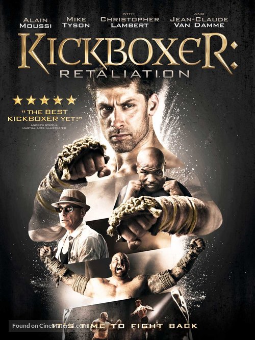 Kickboxer: Retaliation - Blu-Ray movie cover