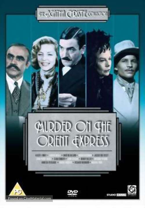 Murder on the Orient Express - British DVD movie cover