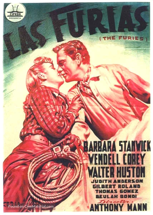 The Furies - Spanish Movie Poster