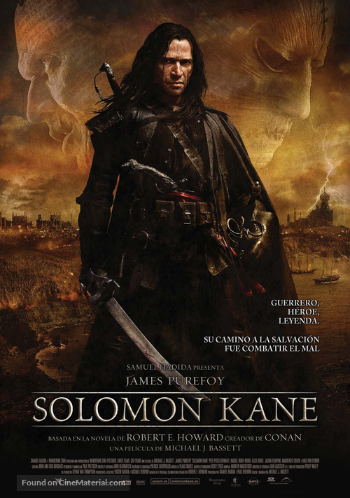 Solomon Kane - Spanish Movie Poster