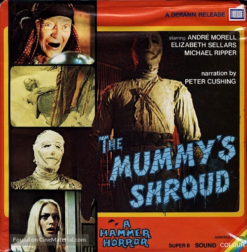 The Mummy&#039;s Shroud - British Movie Cover