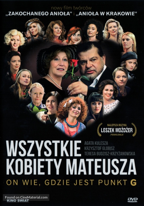 Wszystkie kobiety Mateusza - Polish DVD movie cover