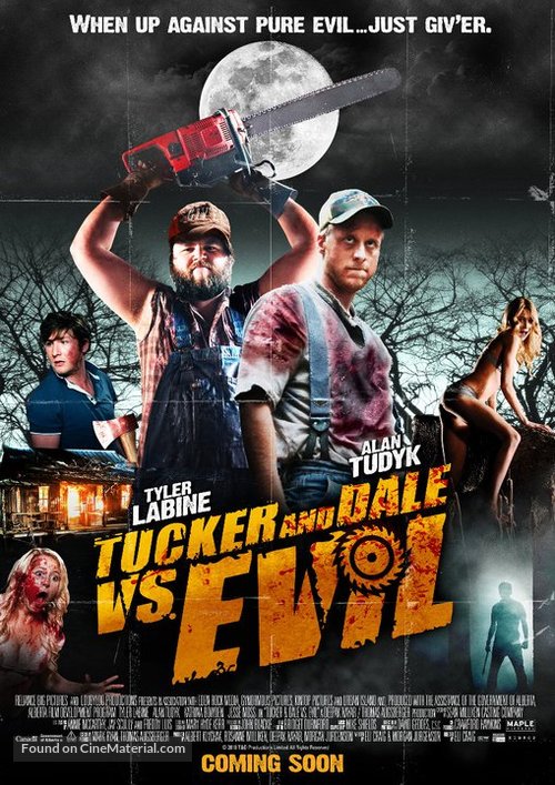 Tucker and Dale vs Evil - Canadian Movie Poster