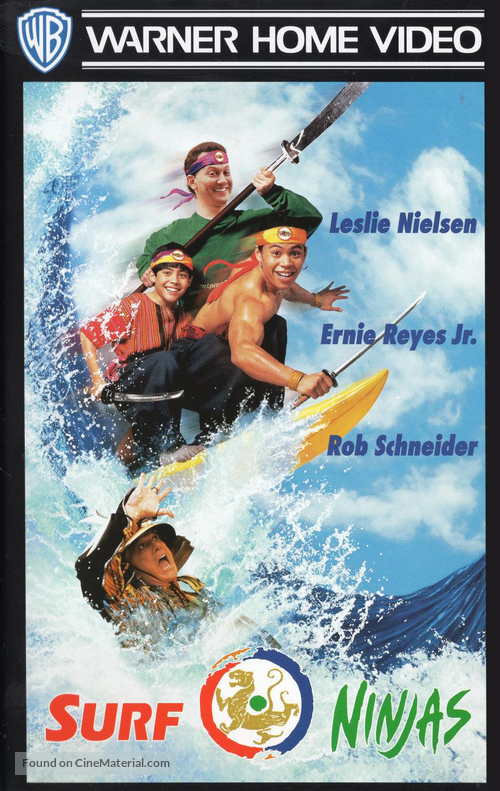 Surf Ninjas - Finnish Movie Cover