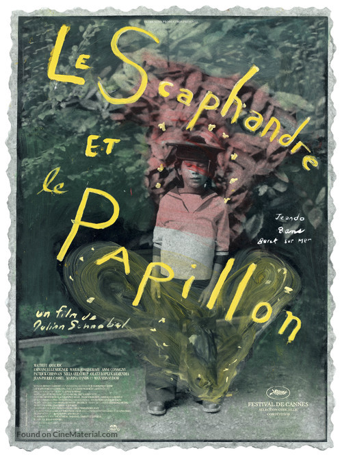 Le scaphandre et le papillon - French Movie Poster