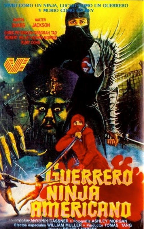 The Vampire Raiders - Spanish VHS movie cover