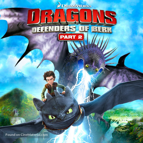 &quot;Dragons: Riders of Berk&quot; - Blu-Ray movie cover