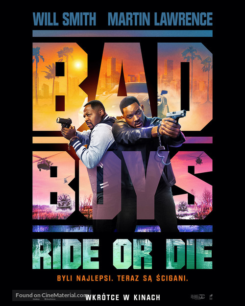 Bad Boys: Ride or Die - Polish Movie Poster