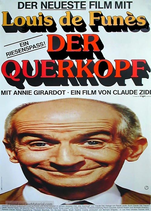 Zizanie, La - German Movie Poster