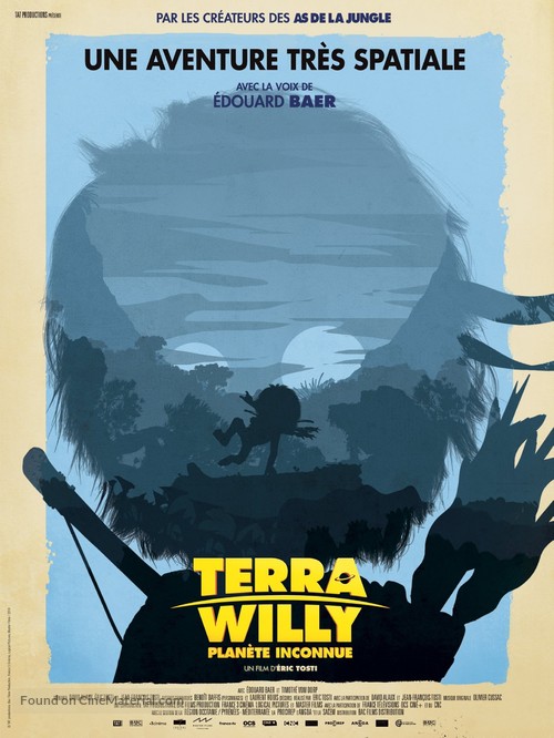 Terra Willy: La plan&egrave;te inconnue - French Movie Poster