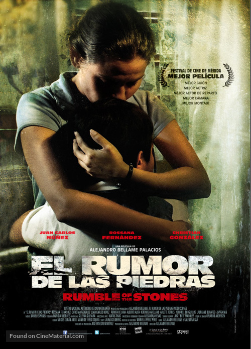 El rumor de las piedras (Rumble of the stones) - Venezuelan Movie Poster
