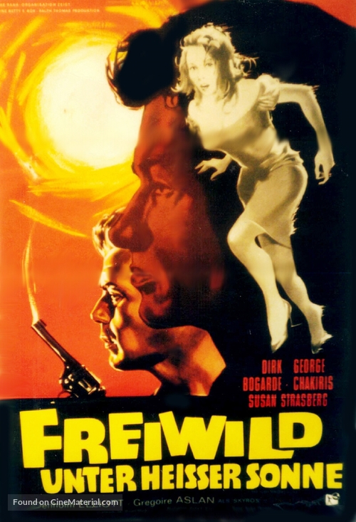 The High Bright Sun - German Movie Poster