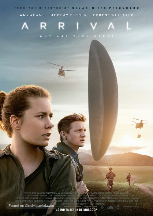 Arrival - Dutch Movie Poster