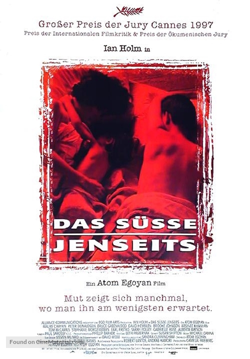 The Sweet Hereafter - German Movie Poster