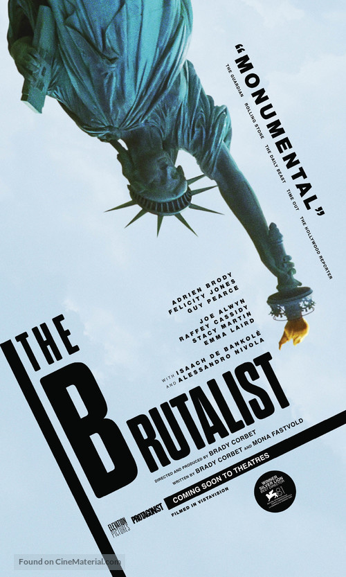 The Brutalist - Canadian Movie Poster