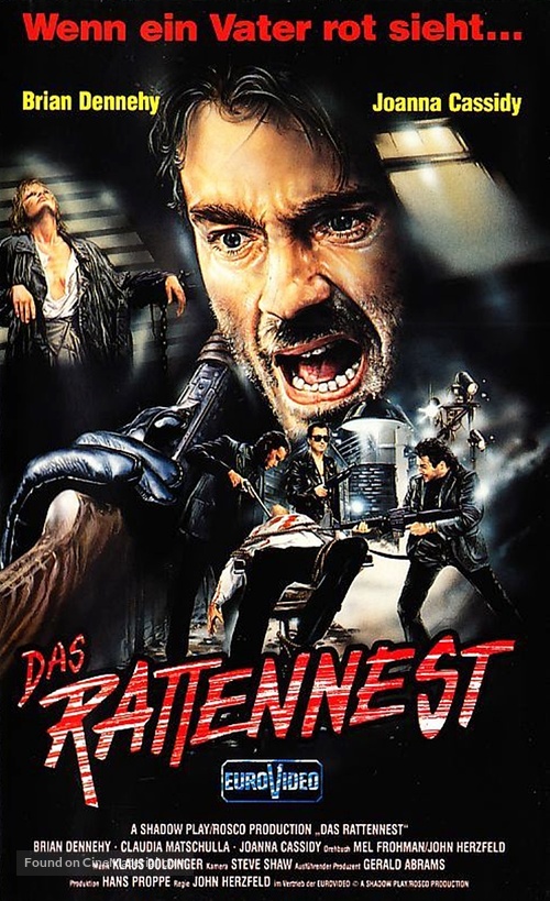 Das Rattennest - German VHS movie cover