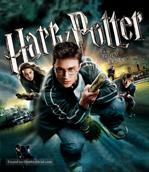 Harry Potter and the Order of the Phoenix - Brazilian Blu-Ray movie cover