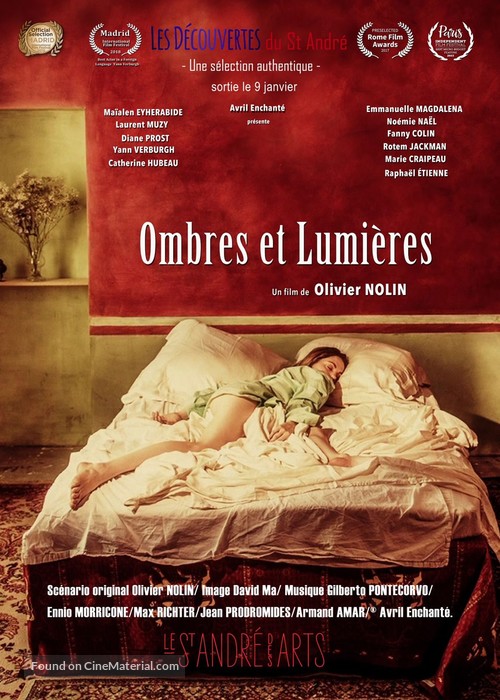 Ombres et lumi&egrave;res - French Movie Poster