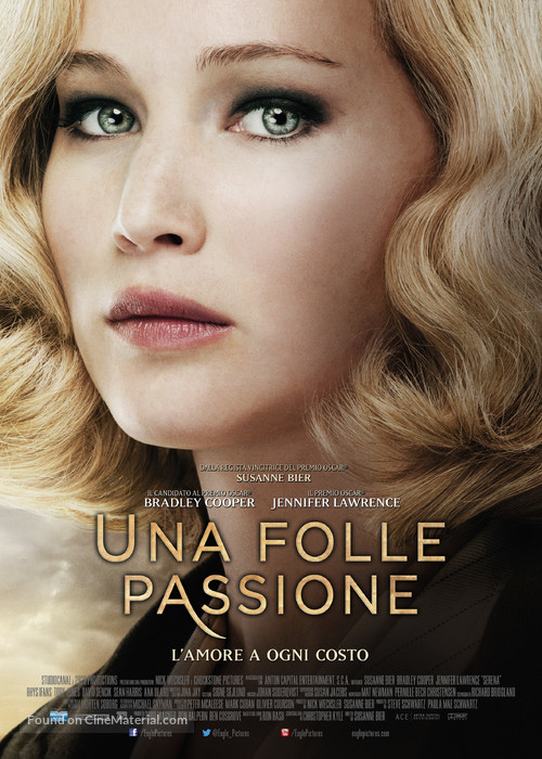 Serena - Italian Movie Poster