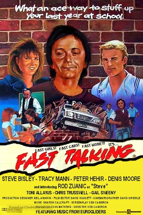 Fast Talking - Australian Movie Poster