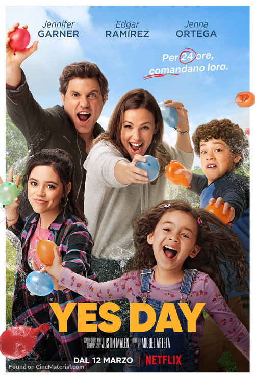 Yes Day - Italian Movie Poster