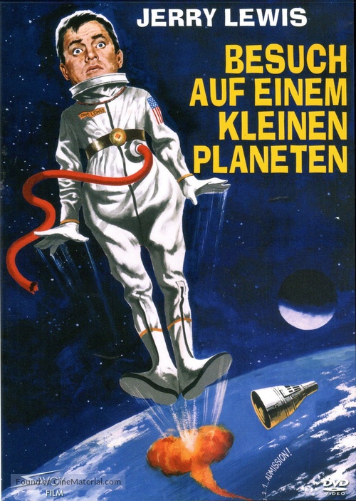 Visit to a Small Planet - German DVD movie cover