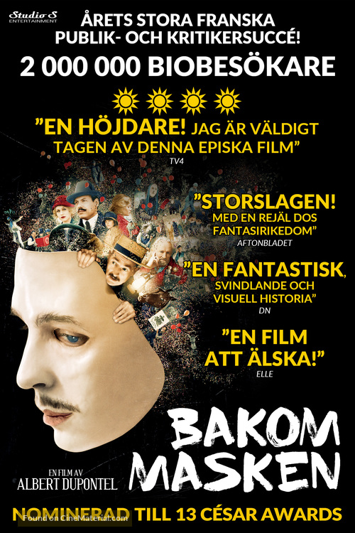 Au revoir l&agrave;-haut - Swedish Movie Poster