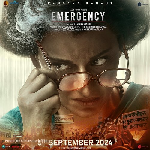 Emergency - Indian Movie Poster