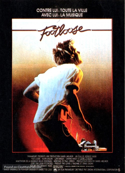 Footloose - French Movie Poster