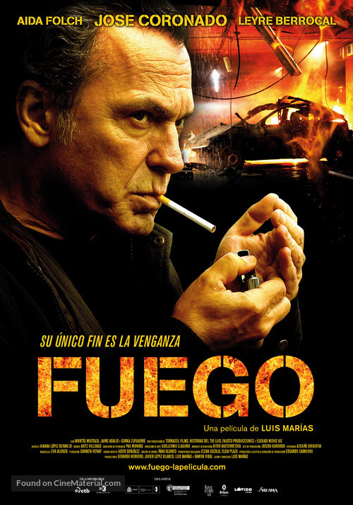 Fuego - Spanish Movie Poster