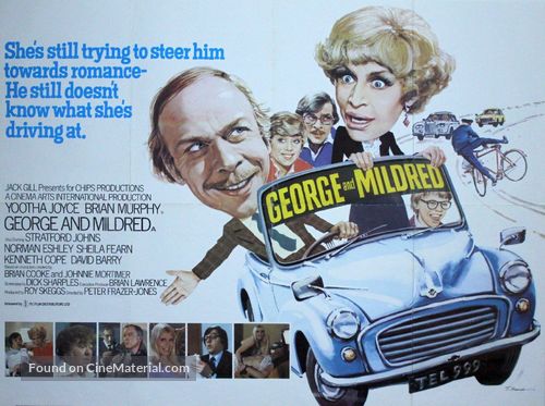 George and Mildred - British Movie Poster