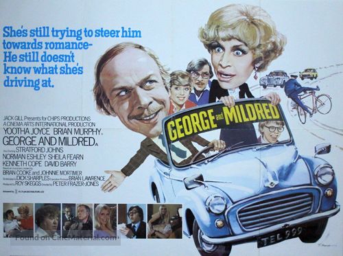 George and Mildred - British Movie Poster