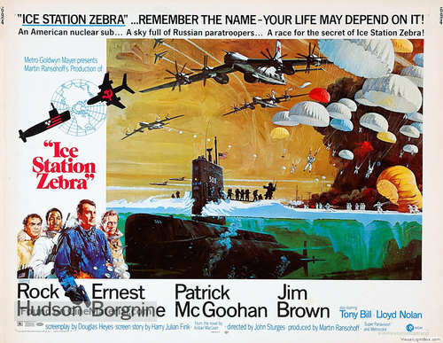 Ice Station Zebra - Movie Poster