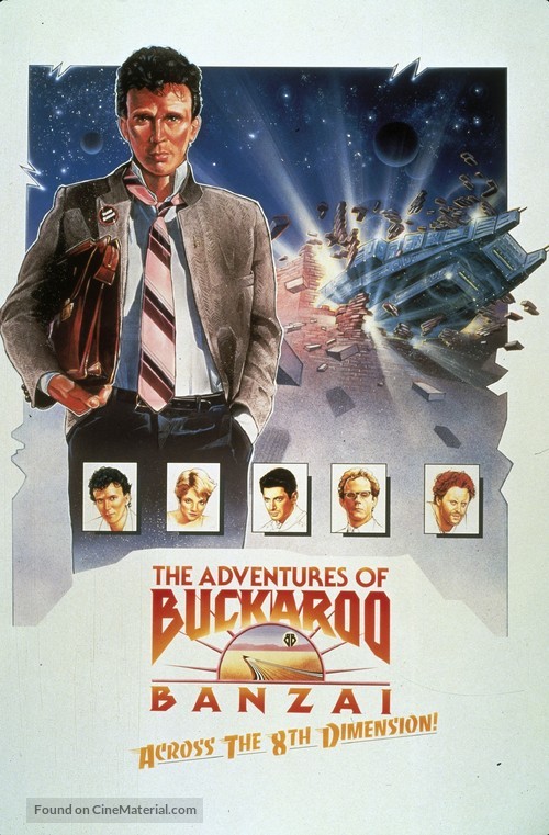 The Adventures of Buckaroo Banzai Across the 8th Dimension - Movie Poster