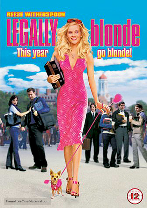Legally Blonde - British DVD movie cover