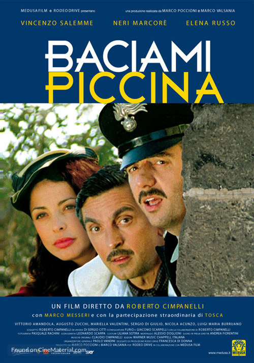 Baciami piccina - Italian poster