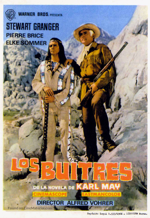 Unter Geiern - Spanish Movie Poster