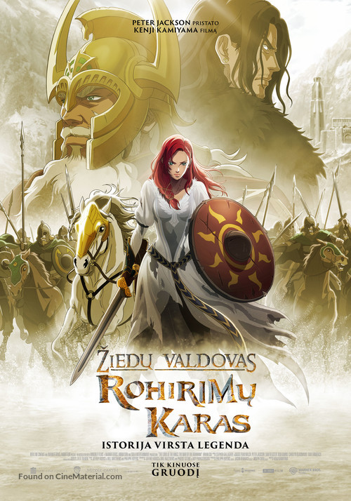 The Lord of the Rings: The War of the Rohirrim - Lithuanian Movie Poster