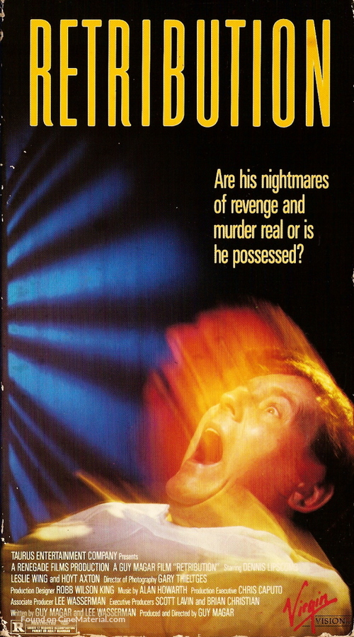 Retribution - VHS movie cover