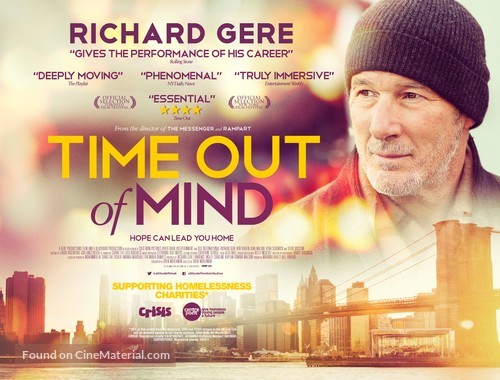 Time Out of Mind - Irish Movie Poster